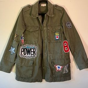 Bloomingdale’s Sunset & Spring Embellished Army Jacket